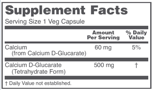Calcium d Glucarate Protocol - 90c