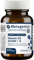 Vitamin D3 10,000 + K Metagenics - 60gel caps