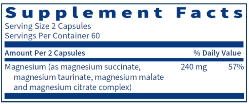 Mag Complete Magnesium -SF Klaire/SFI - 120c