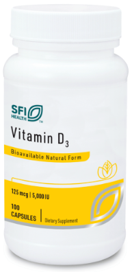 Vitamin D 5000IU SF Klaire/SFI - 100c