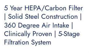 Austin Air 1500 Sq Ft with 5 Stage Filter
