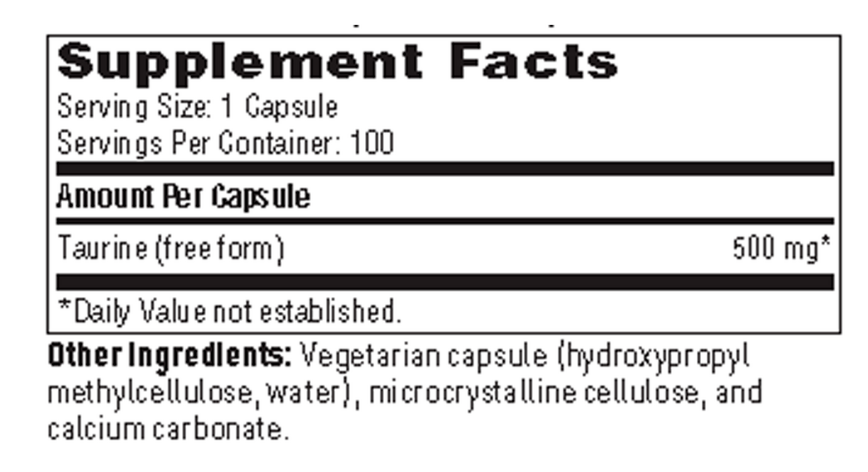 Taurine SF Klaire/SFI - 100c