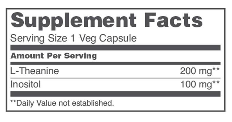 L-Theanine 200mg Protocol - 60c